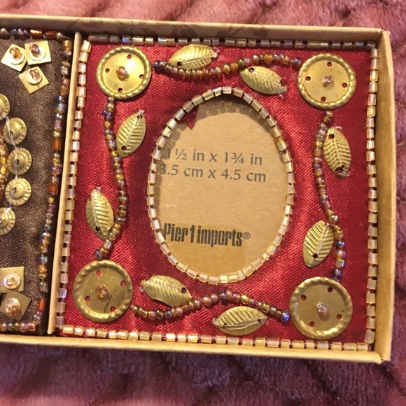 PIER 1 IMPORTS Mini Frames 3Pc set NWOT - Picture 4 of 4